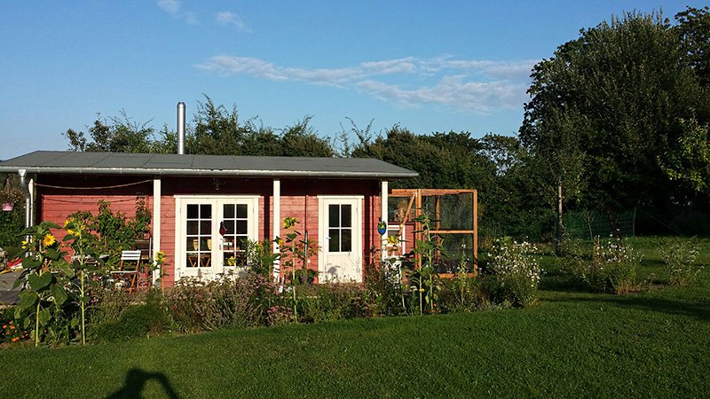 Pflanzenoase Gartenhaus