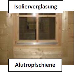 Holzpavillon - Fenster der Premiumline