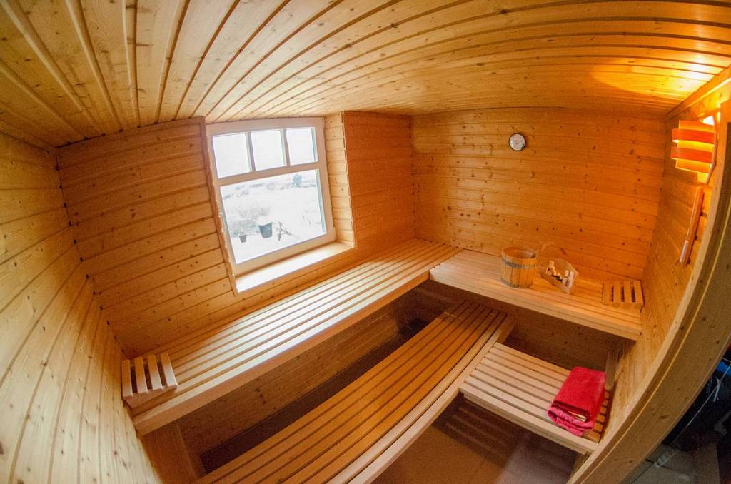 Entspannung pur mit einer eigenen Sauna